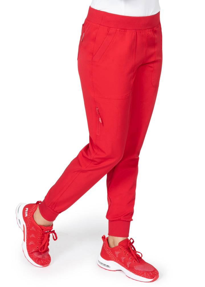 PANTALÓN MUJER JOGGER 3017 ROJO