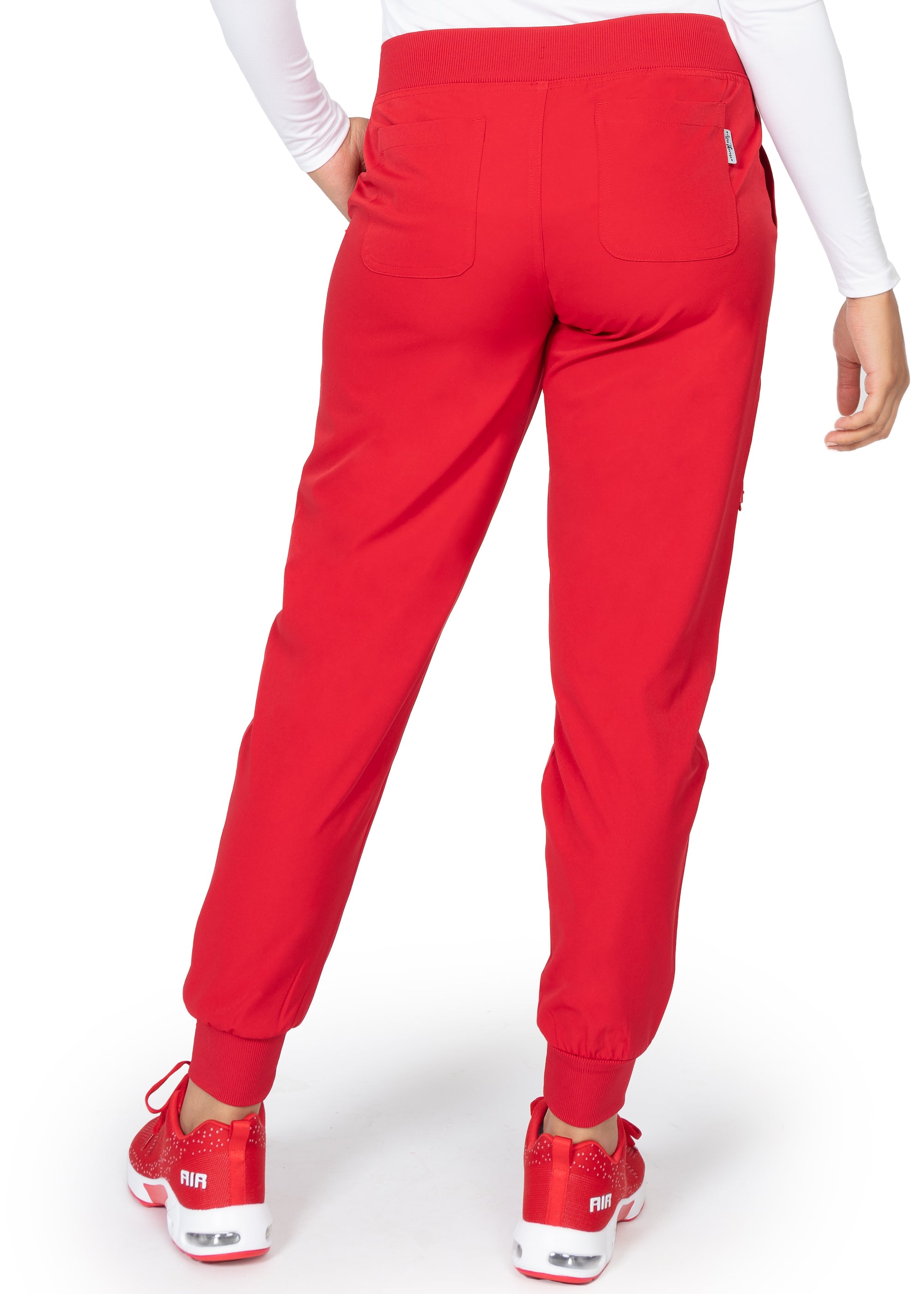 PANTALÓN MUJER JOGGER 3017 ROJO