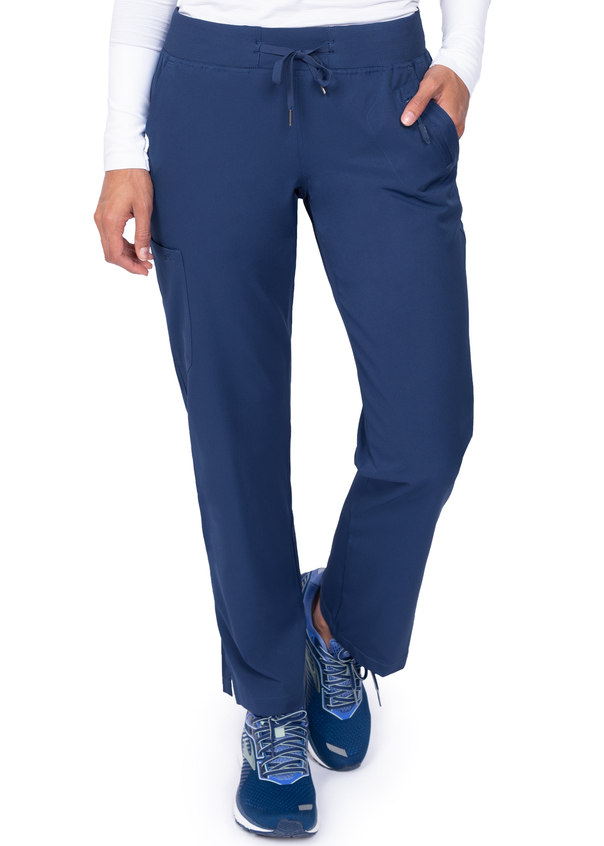 PANTALÓN MUJER YOGA 3018 AZUL MARINO TALL