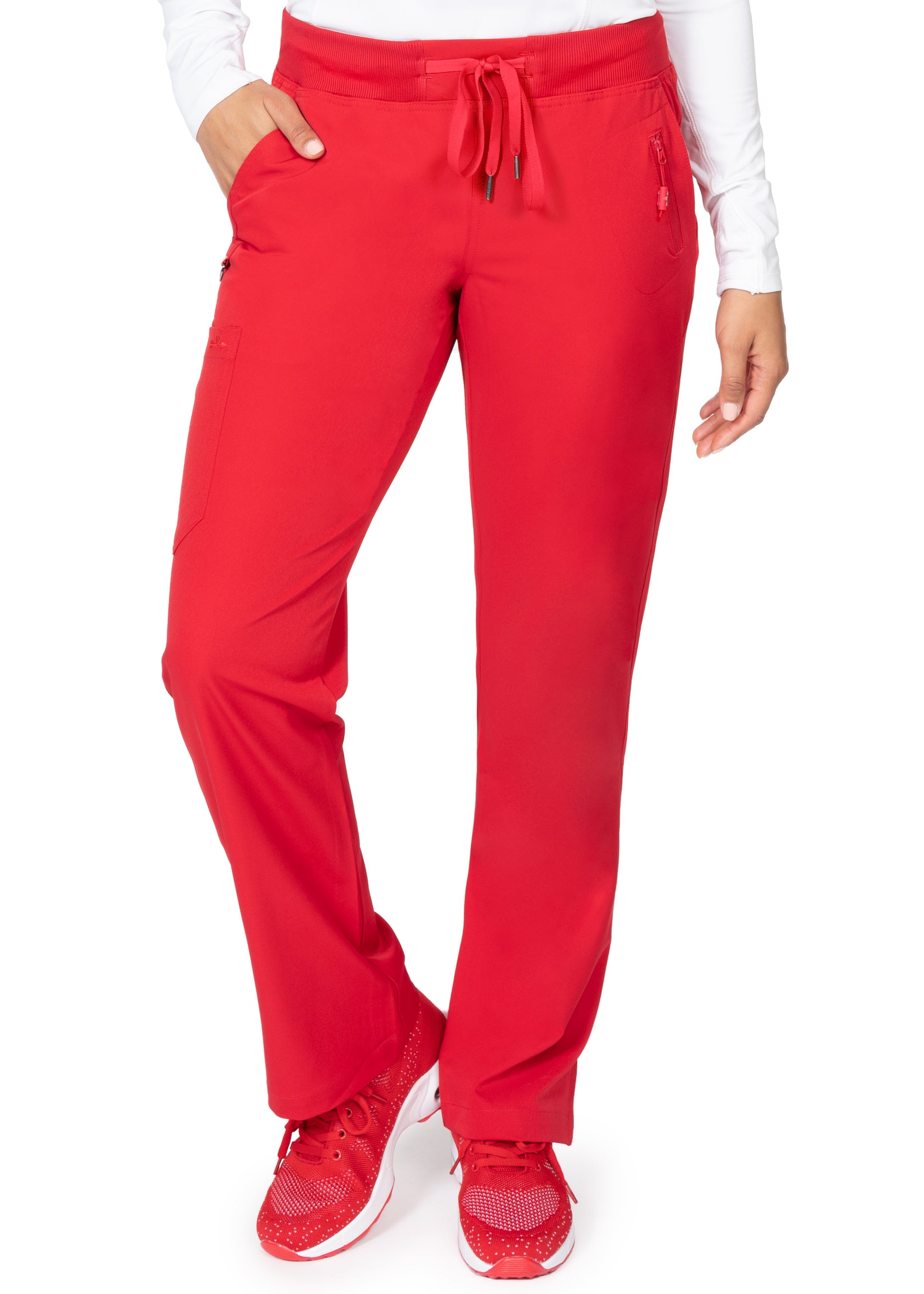 PANTALÓN MUJER YOGA 3018 TALL ROJO