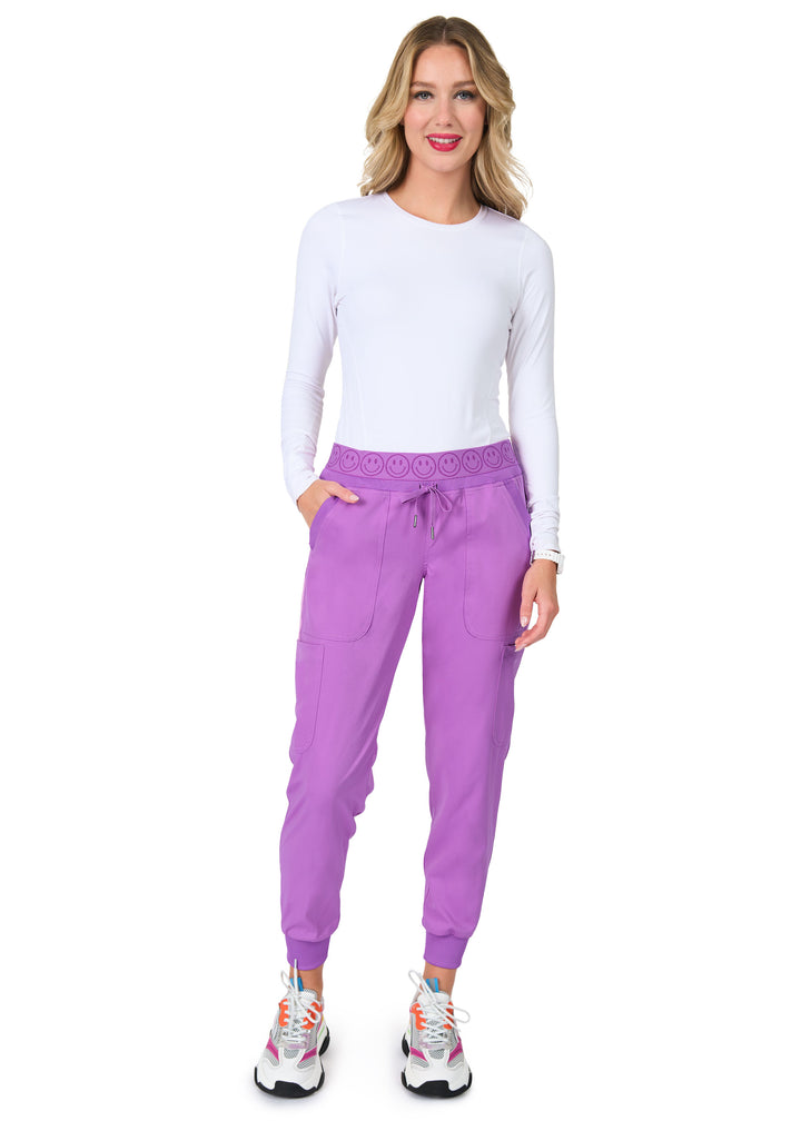 PANTALON JOGGER MUJER 3080 POWER PURPURA