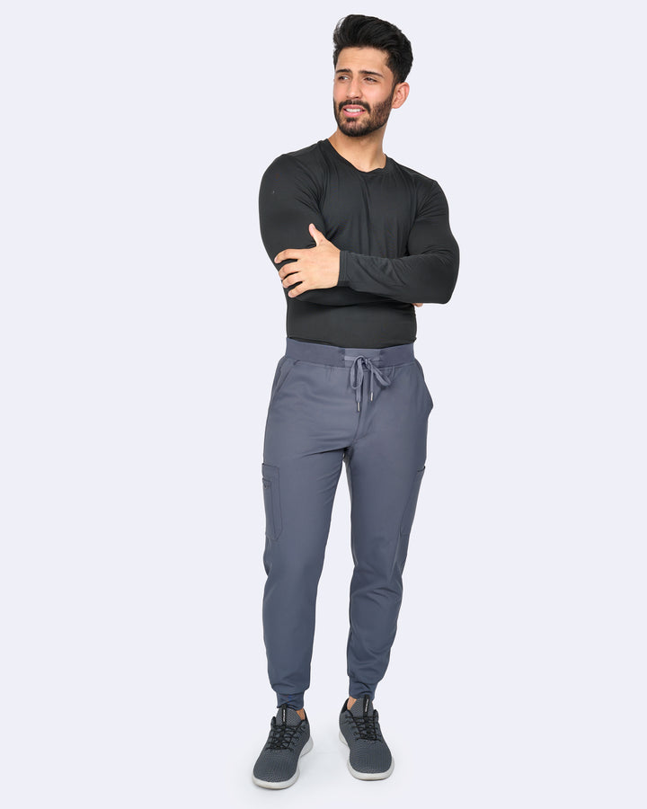 PANTALÓN JOGGER HOMBRE 3093 PLOMO