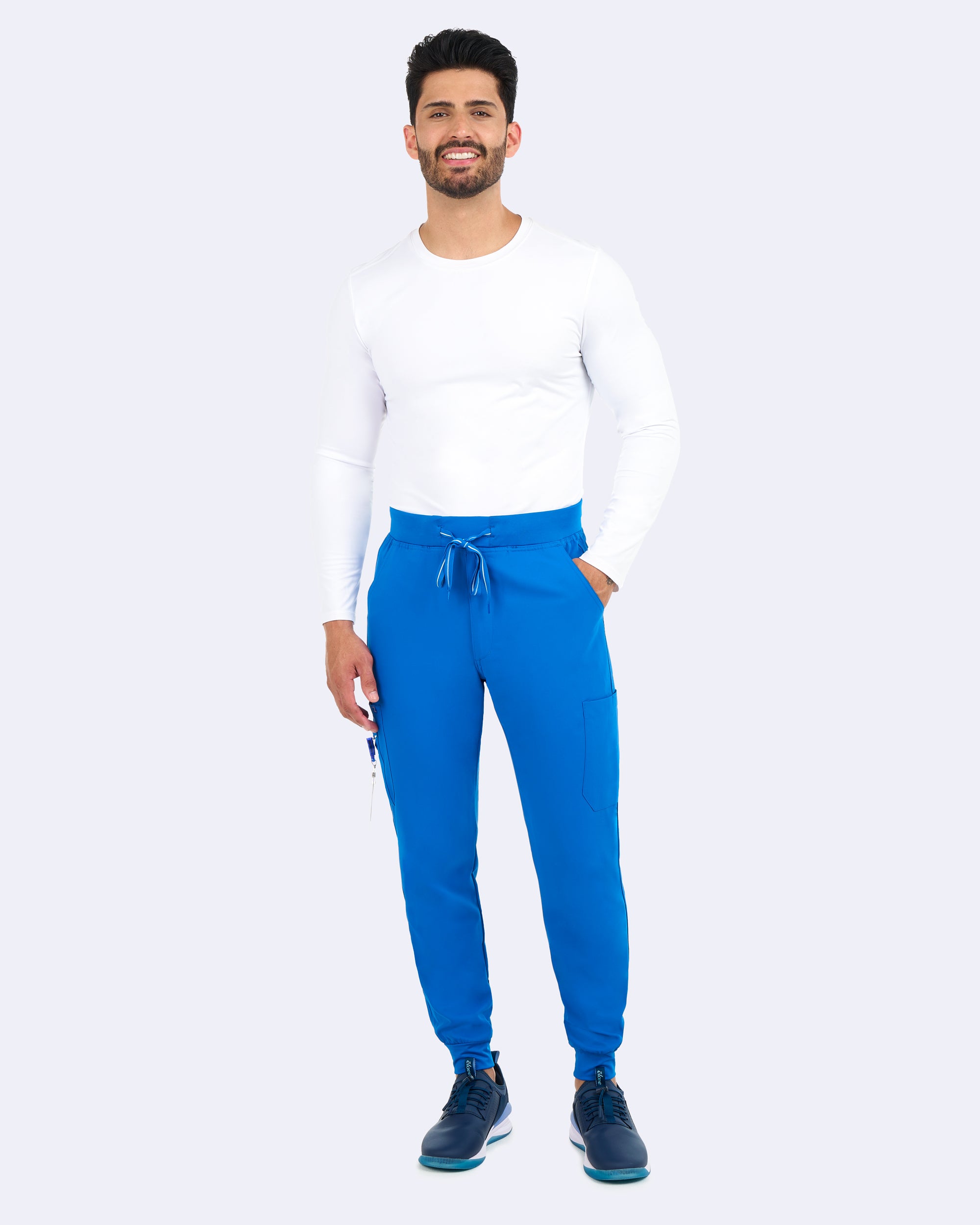 PANTALÓN JOGGER HOMBRE 3093 AZUL REY