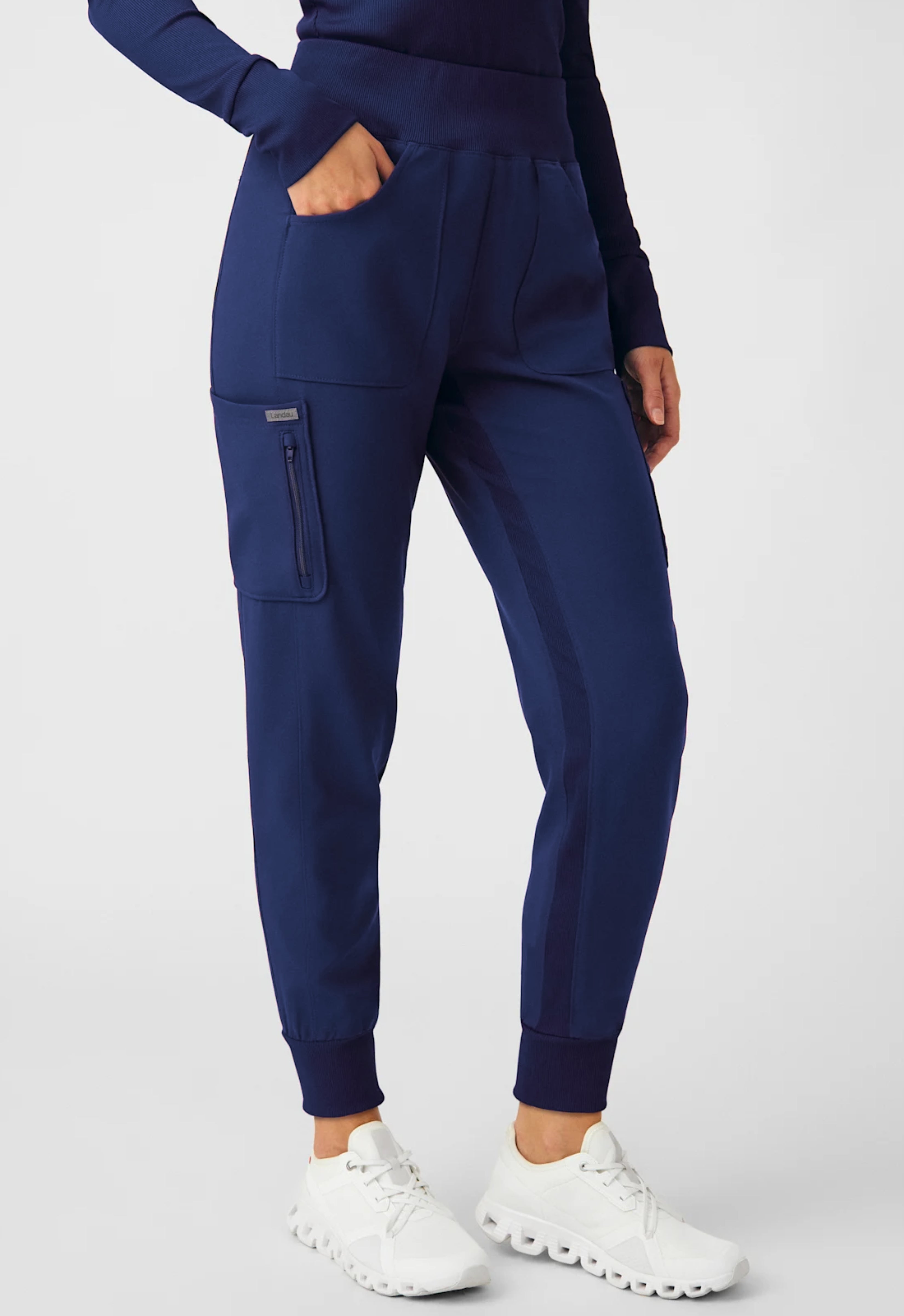 PANTALÓN MUJER JOGGER LB401 AZUL MARINO