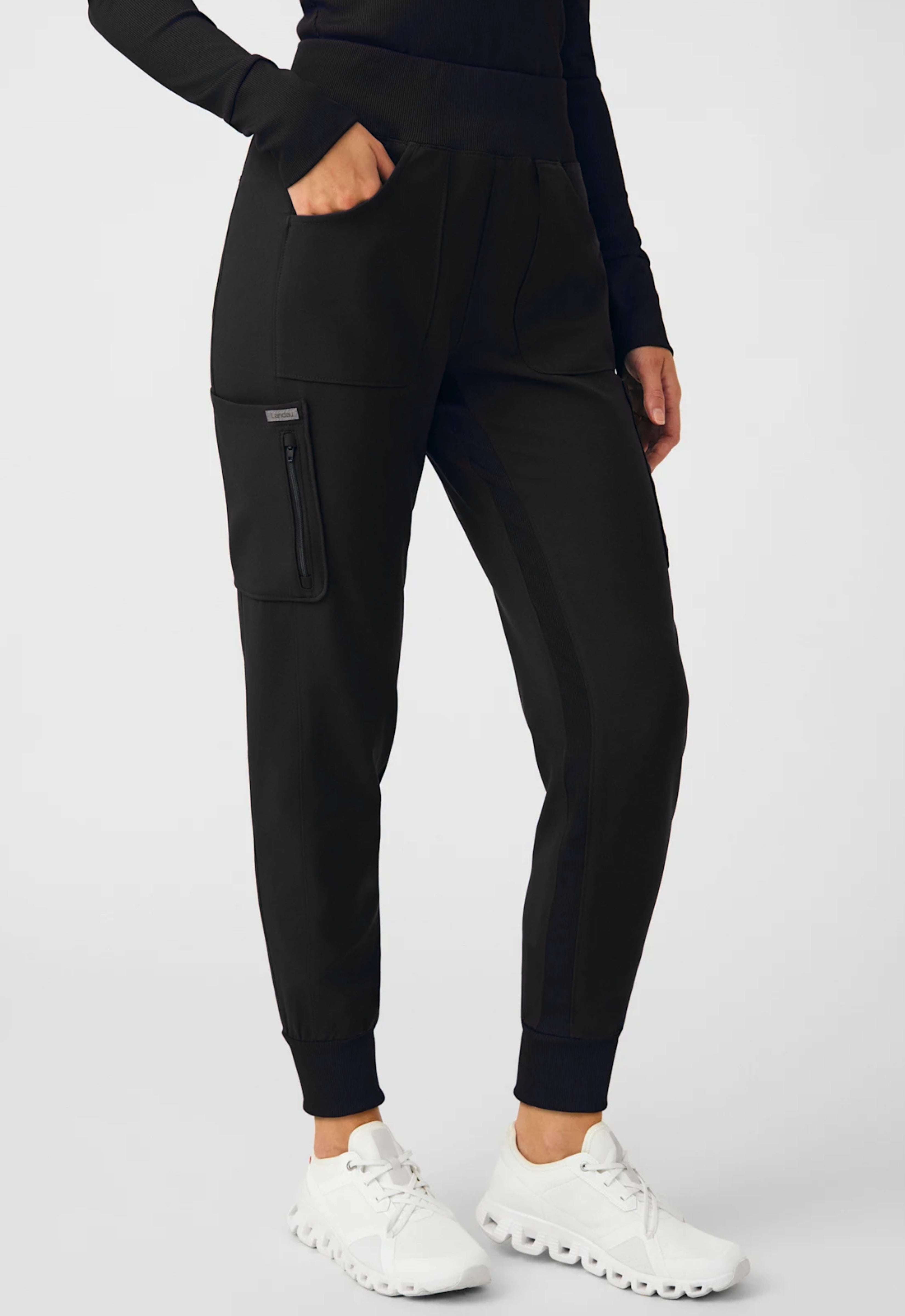 PANTALÓN MUJER JOGGER LB401 NEGRO