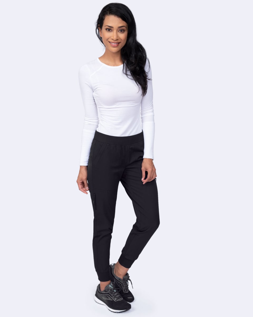 PANTALÓN MUJER JOGGER 3017 NEGRO