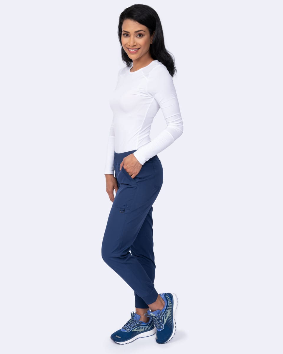 PANTALÓN MUJER JOGGER 3017 AZUL MARINO